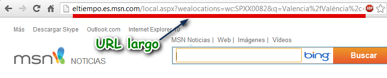 url largo